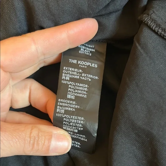 🖤 The Kooples Sheer Lace Midi Dress | Gothic Romantic | Size 2 - Picture 5 of 6